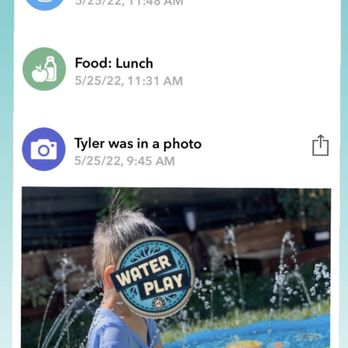 Laugh and Learn Daycare - Example of the updates we would receive via her app. - Child Care & Day Care Near Me Laugh and Learn Daycare - Example of the updates we would receive via her app. - Child Care & Day Care Near Me