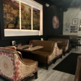 Comfortable indoor seating Comfortable indoor seating