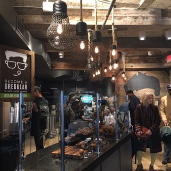 Gregorys Coffee - A little cramped inside but the interior designer aid attention to all the details in here - Coffee & Tea Near Me - Brooklyn, New York