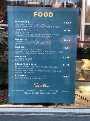 Menu photo 1 Caffe Monza Glasgow, GLG
