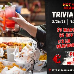 Hot N Juicy Crawfish - Hot N Juicy Trivia Night!