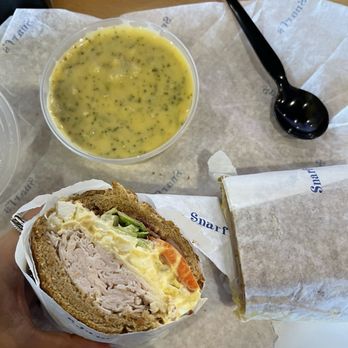 Snarf's Sandwiches - The Farmer and broccoli cheese soup - Sandwiches Near Me - Austin, Texas Snarf's Sandwiches - The Farmer and broccoli cheese soup - Sandwiches Near Me - Austin, Texas