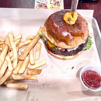 Wild West Grill - The Suegra burger was delicious! - Tex-Mex Near Me - Waukegan, Illinois