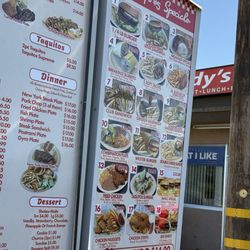 Andy's No. 5 Burgers - Andy's #5 current menu at drive thru