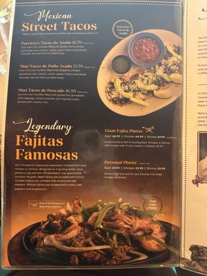 Menu photo 5 El Chaparral Mexican Restaurant - Helotes Helotes, TX