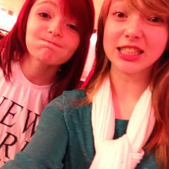 Hollywood Connections - Me and my friend in the diner at the skating rink. - Cinema Near Me - Columbus, Georgia