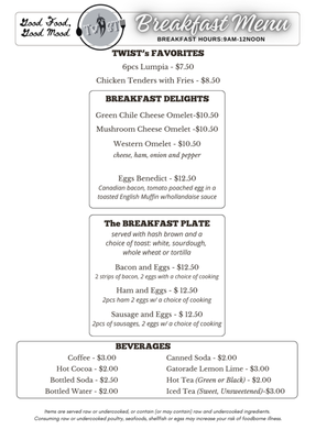 Menu photo 4 Twist Good Food Chama, NM