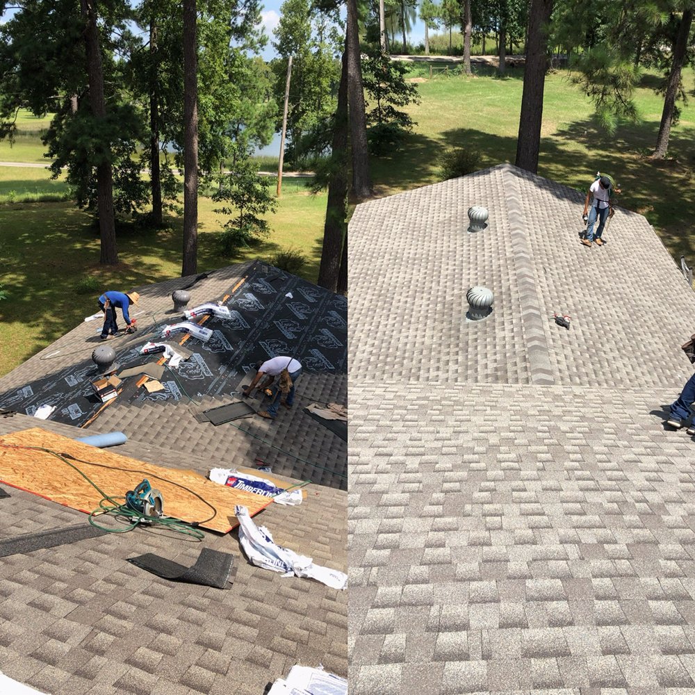 Slide of Rayburn’s Roofing