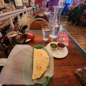Taste of Nepal - Papadam....with 2 spicy dipping sauces - Indian Near Me - Evanston, Illinois
