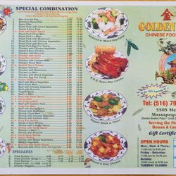 Golden Garden - Menu 2/2 as of August 24, 2026.
