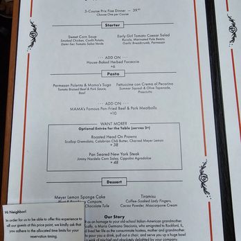Mama - Italian Near Me - Oakland, California