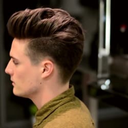 Barbering By Marcus - Showed Rolin these photos of and he messed me up big time.  Now I gotta wait 6 months to regrow.Im the brown shirt w white dots.