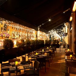 Ocean Prime - Outdoor seating and Ocean Prime Denver in Larimer Square