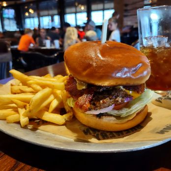 Bricktown Brewery - burger fries - American Near Me - Wichita, Kansas Bricktown Brewery - burger fries - American Near Me - Wichita, Kansas