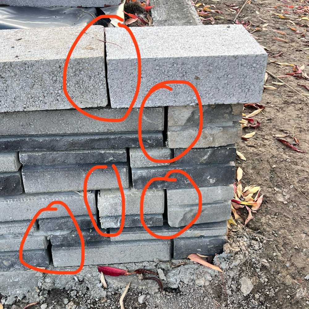 Justin’s Professional Landscaping - Wall gaps and capstone gaps. - Landscaping Near Me - Fairfield, California Justin’s Professional Landscaping - Wall gaps and capstone gaps. - Landscaping Near Me - Fairfield, California