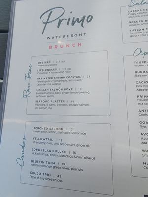 Menu photo 3 Primo Waterfront Newburgh, NY Menu photo 3 Primo Waterfront Newburgh, NY