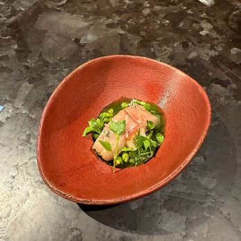 Atomix - Threeline grunt, green tomato, spruce tips - Korean Near Me - New York, New York