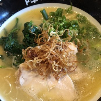 JINYA Ramen Bar - Woodlands - JINYA chicken ramen, heavy on green onion, which I consider a good thing!! - Ramen Near Me - Spring, Texas
