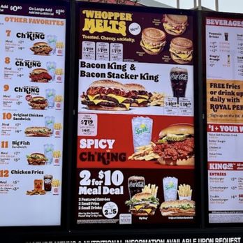 Burger King - Menu - Burgers Near Me - Springdale, Arkansas Burger King - Menu - Burgers Near Me - Springdale, Arkansas