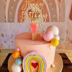 Picture of the beautiful cake