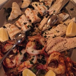 Osteria - Seafood selection.