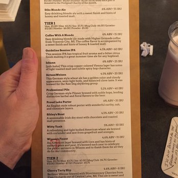 Drafting Table Brewing Company - Very interesting choices!! - Breweries Near Me - Wixom, Michigan