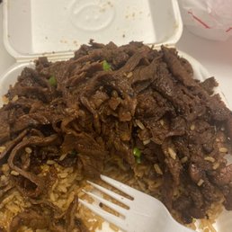 Beef fried rice