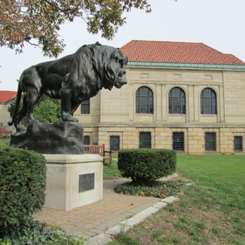 Dayton Art Institute - View With The Lion Sculpture - Museums Near Me - Dayton, Ohio Dayton Art Institute - View With The Lion Sculpture - Museums Near Me - Dayton, Ohio