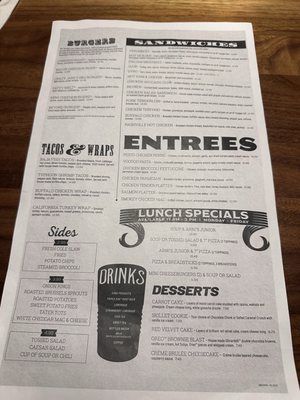 Menu photo 2 Arni's - Brownsburg Brownsburg, IN