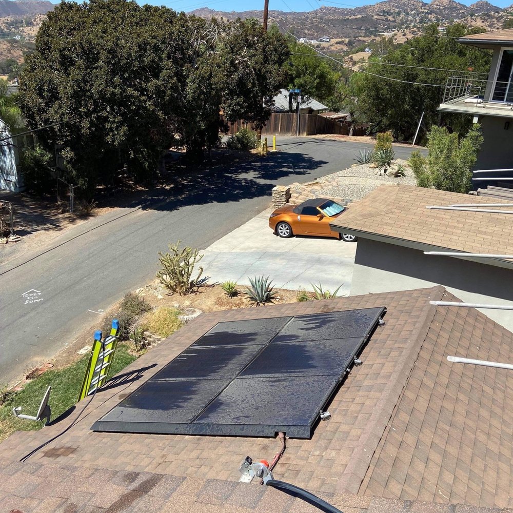 Clarity Solar Panel Cleaning Solutions - Before - Solar Panel Cleaning Near Me - Santa Clarita, California