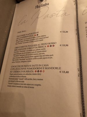 Menu photo 7 Ostería L'Oca Giuliva Seville, SE Menu photo 7 Ostería L'Oca Giuliva Seville, SE