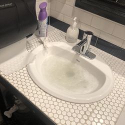 Clogged sink