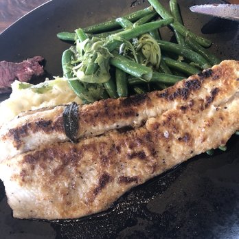 Julep Cast Iron Kitchen + Drink - Grill Trout brunch green beans mashed - New American Near Me - Brea, California