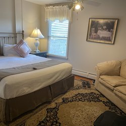 Haven By The Sea - Part of our bedroom- comfy bed and pillows
