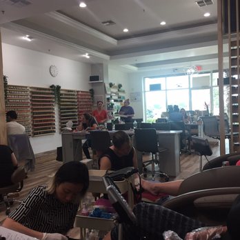 Polished Nail Bar & Spa - Salon view from massage chairs. - Nail Salons Near Me - Orlando, Florida Polished Nail Bar & Spa - Salon view from massage chairs. - Nail Salons Near Me - Orlando, Florida