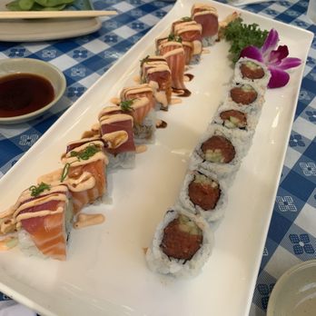 Flying Ninja - Wonder Woman Roll, spicy tuna roll - Sushi Bars Near Me - San Francisco, California