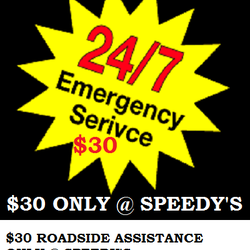 Speedy Road Rescue - $30 ROADSIDE ASSISTANCE, WE COVER ALL OF SAN MATEO COUNTY & THE SOUTH BAY AREA'S