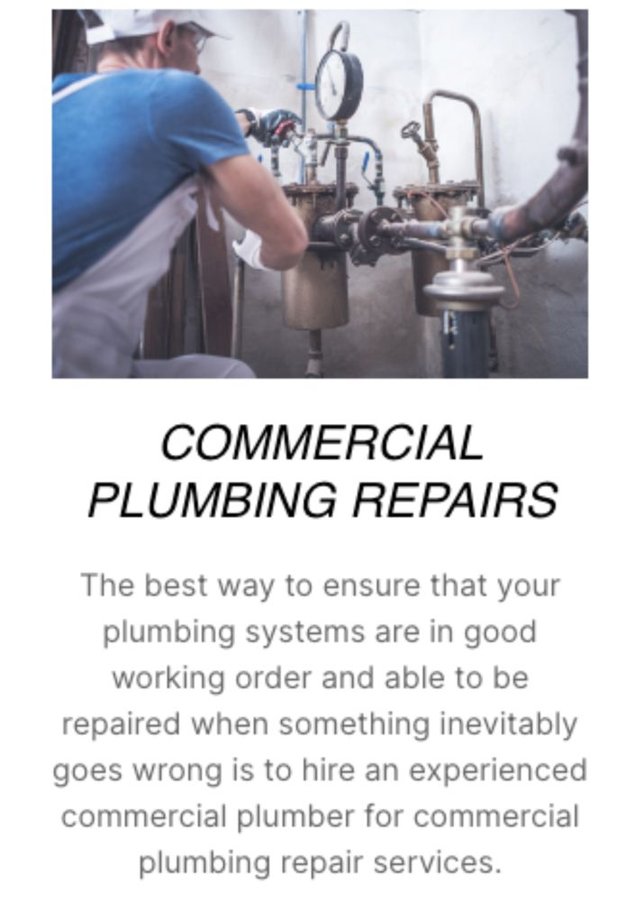 Slide of Commercial Kitchen Plumbing