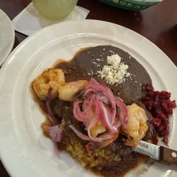 Carne Azteca* and Camarones al Ajillo* Carne Azteca* and Camarones al Ajillo*