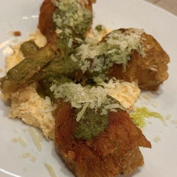 Answer - Holy crap!!! Artichoke hearts you'd eat your heart out for - Tapas/Small Plates Near Me - Nashville, Tennessee Answer - Holy crap!!! Artichoke hearts you'd eat your heart out for - Tapas/Small Plates Near Me - Nashville, Tennessee