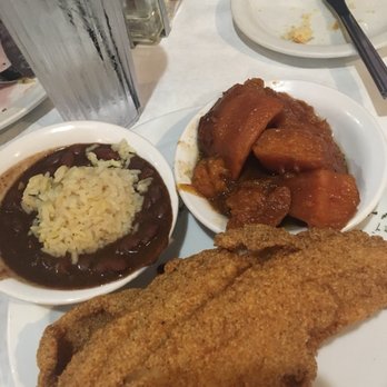 Cornbread Restaurant & Bar - Zammmmn dis catfish, yams and red beans n rice was good!!!! - Soul Food Near Me - Southfield, Michigan Cornbread Restaurant & Bar - Zammmmn dis catfish, yams and red beans n rice was good!!!! - Soul Food Near Me - Southfield, Michigan