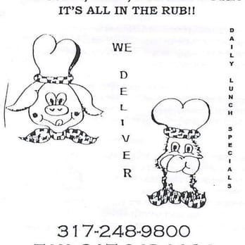 Divine Bar B Cue - Menu cover - Barbeque Near Me - Indianapolis, Indiana