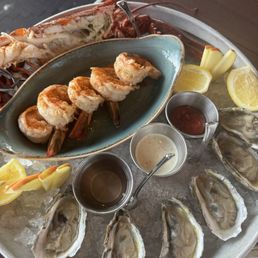 The seafood platter The seafood platter