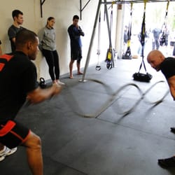 Battle ropes for high intensity conditioning