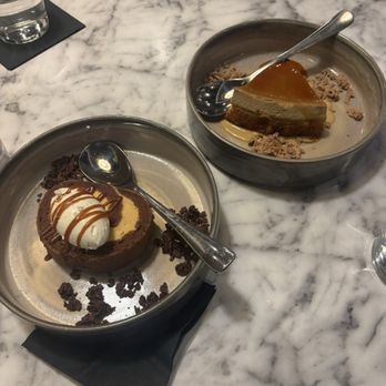 The Prospect - Chocolate Caramel Swiss Roll and Pumpkin Spice Latte Custard Cake - Cocktail Bars Near Me - Mount Prospect, Illinois