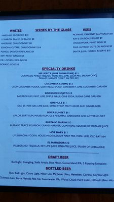 Menu photo 3 Eagle Grille and Millers Dockside Boca Grande, FL Menu photo 3 Eagle Grille and Millers Dockside Boca Grande, FL