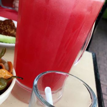 Don Cafeto - Agua de Sandia, refreshing! - Mexican Near Me - Tulum, ROO