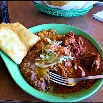 Bea's Mexican Restaurant 2 - Carne Adovada Plate - Mexican Near Me - Albuquerque, New Mexico