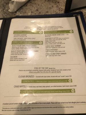 Menu photo 2 Pirate's Cove Restaurant Chesapeake, VA Menu photo 2 Pirate's Cove Restaurant Chesapeake, VA