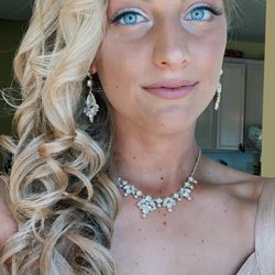 Caryn & Salon - My makeup from prom last year done by Irina.